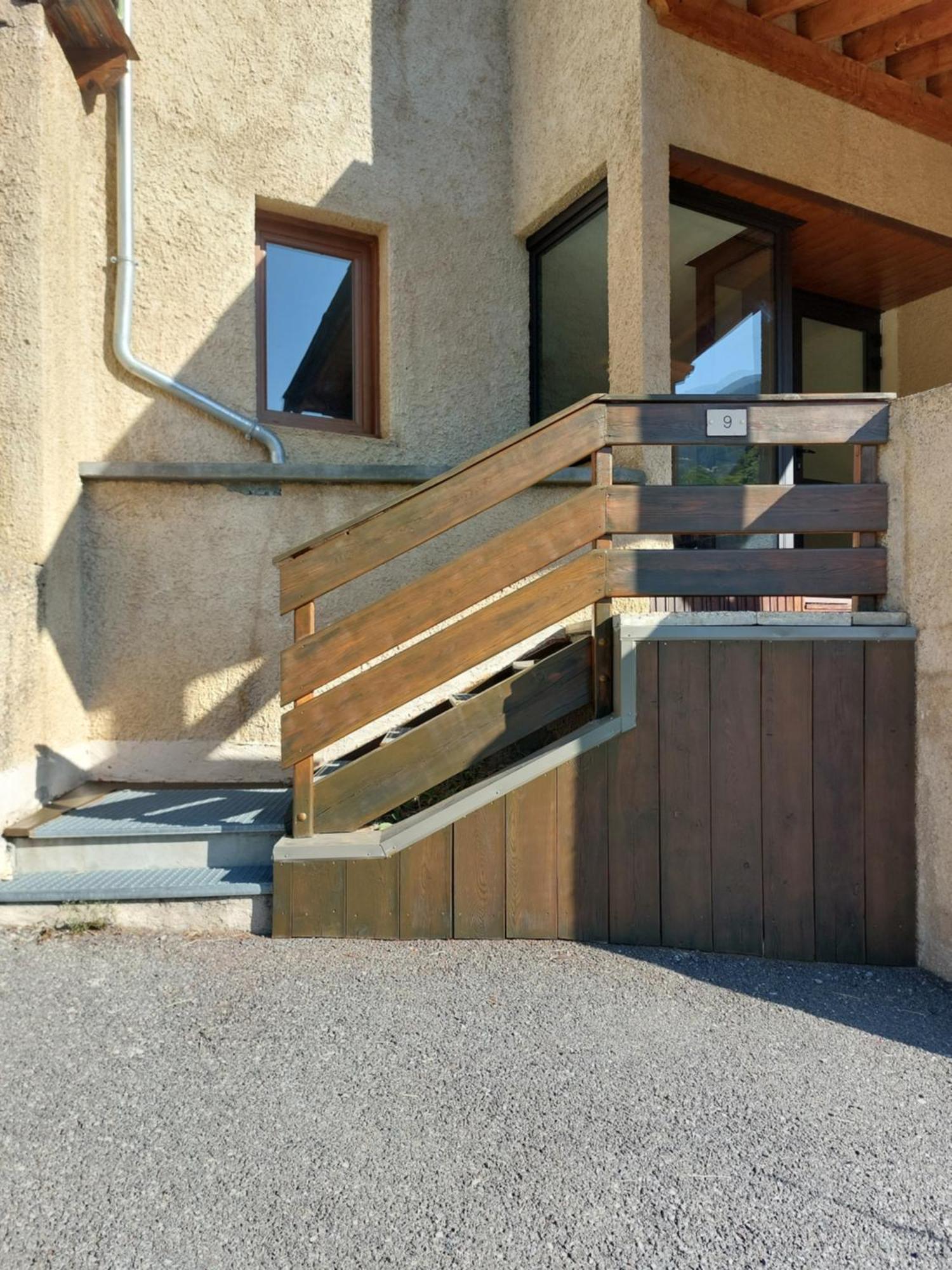 Le Studio Du Queyras Avec Vue Sur La Montagne Abries Luaran gambar